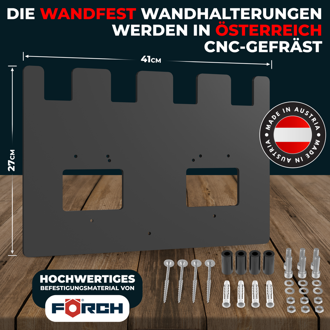 Wandhalterung für Einhell Akkus & Ladegeräte