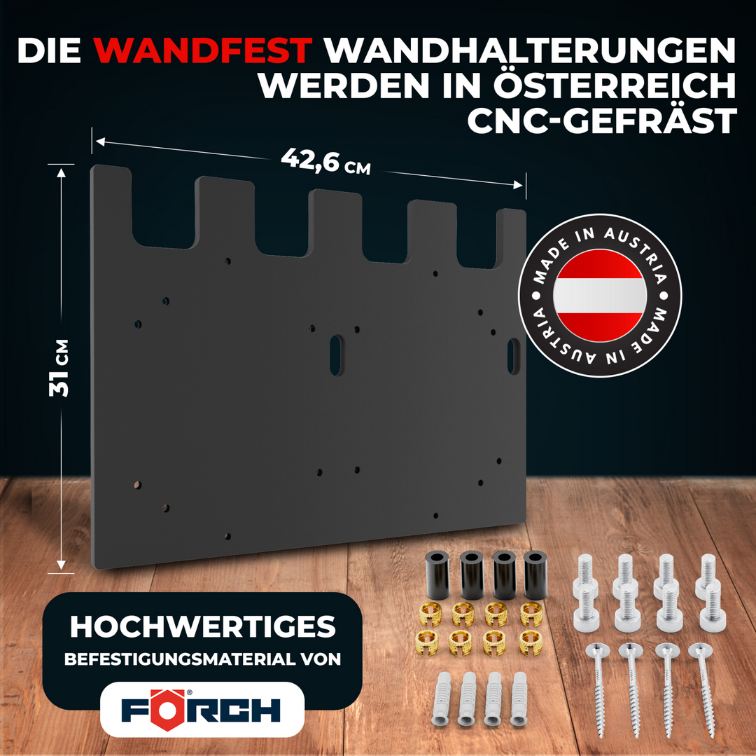 Wandhalterung für Makita Akkus & Ladegeräte